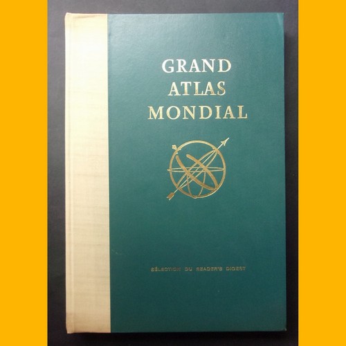 Grand atlas mondial - atlas, préparé
