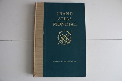 Grand atlas mondial 1963 - atlas,